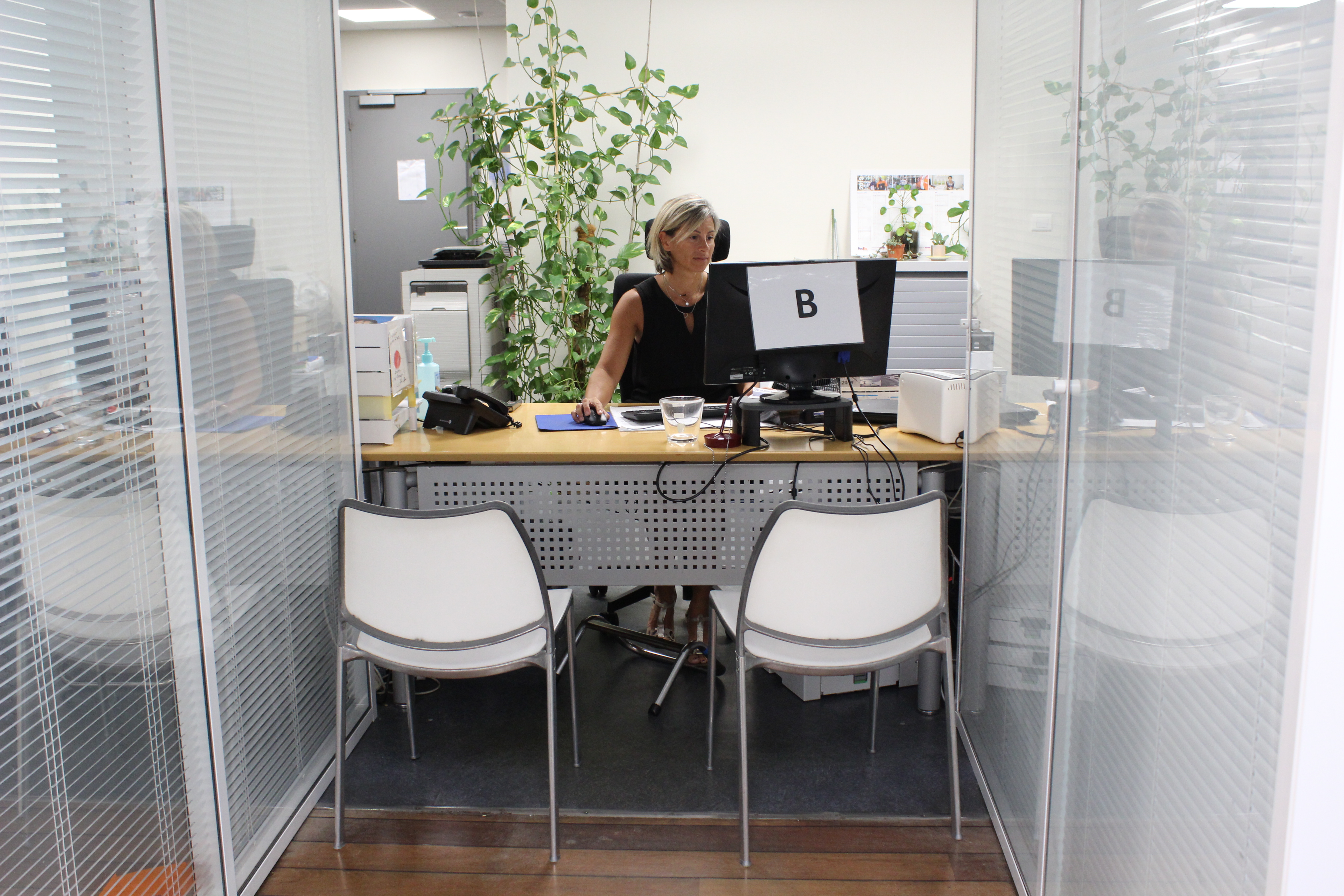 Bureau des entrées